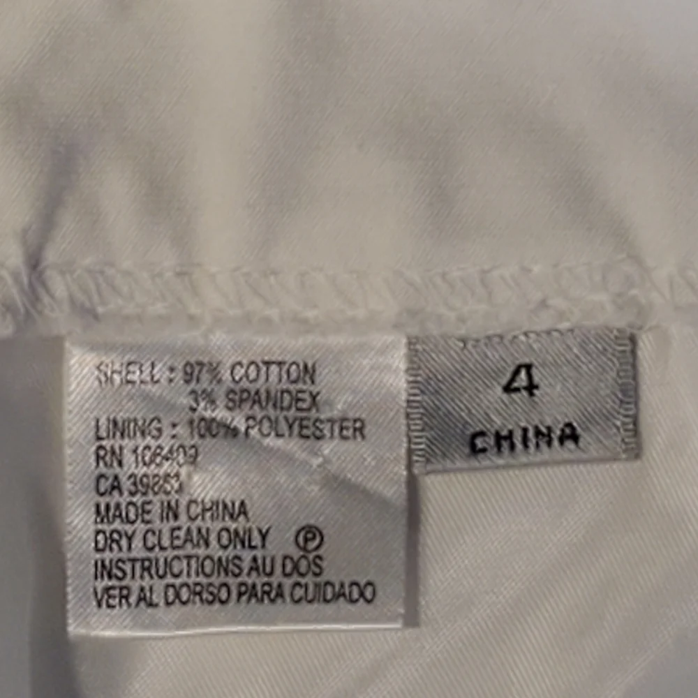 Fully lined white jeans - Picture 11 of 13